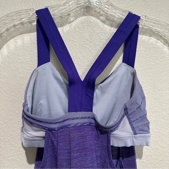 Lululemon Tank Heathered Berry SZ 4 - Picture 11 of 15